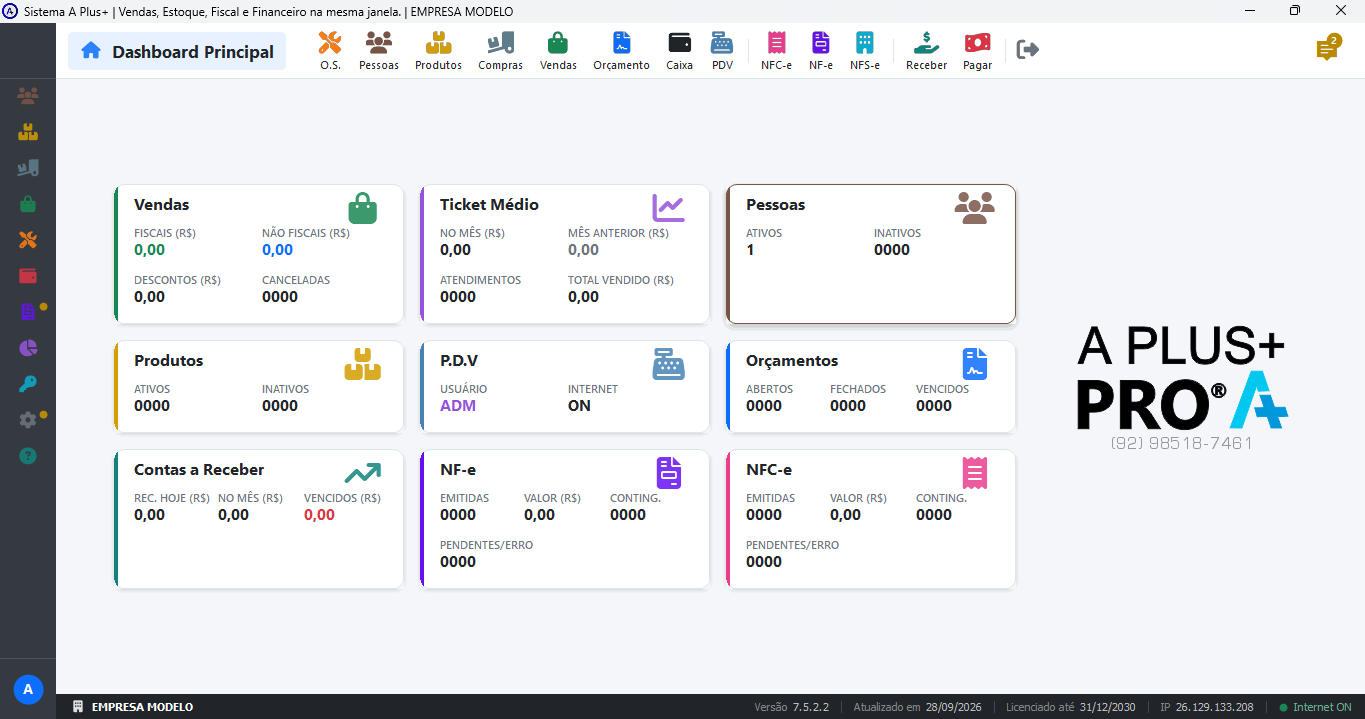 Menu Principal